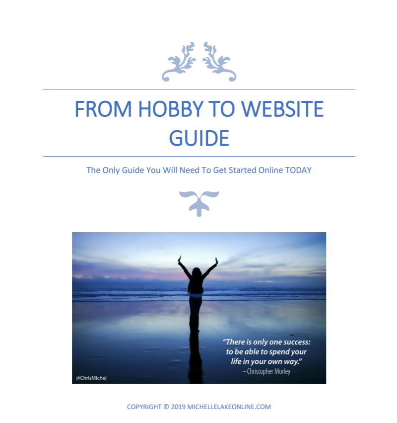 from hobby to website guide