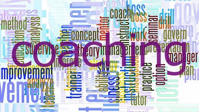 health coaching career, collage of coachin words